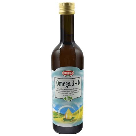 Morga Omega 3 6 Kaltgepresst Bio 15dl Kaufen Kanela