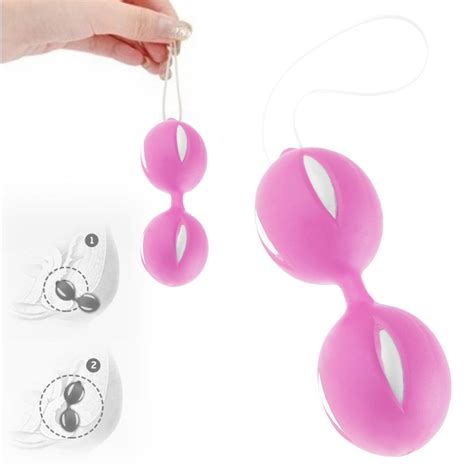 Smart Duotone Ben Wa Ball On String Weighted Female Kegel Vaginal Tight