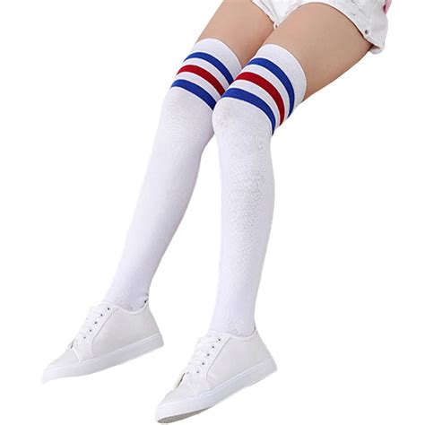 Seroniy Jk Style Over The Knee Socks Womens High Socks Female Students
