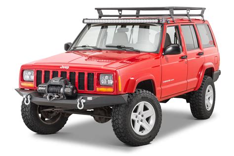 Fishbone Offroad Bullhead Front Bumpers For 84 01 Jeep Cherokee Xj