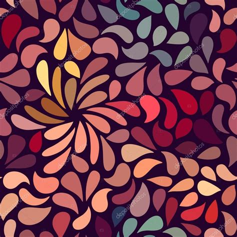 Seamless Abstract Floral Pattern — Stock Vector © Olgalis 30104313