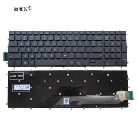 Us Keyboard For Dell Inspiron 15 5565 5567 Gaming 7566 7567 17 5765