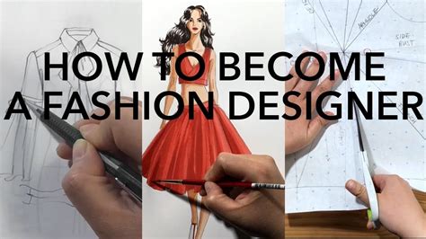 How To Become A Fashion Designer Youtube Best Fashion Designers Become A Fashion Designer