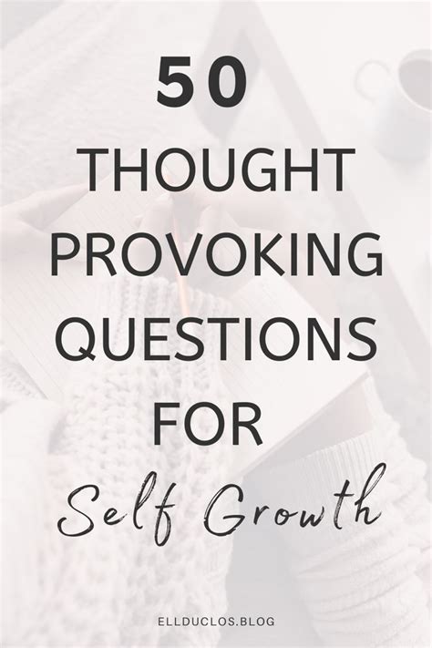 50 Questions To Answer To Find Your Best Self Thought Provoking Best