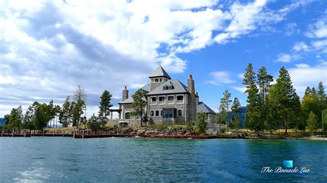 Boating Around Shelter Island Estate Flathead Lake Montana Usa 🇺🇸