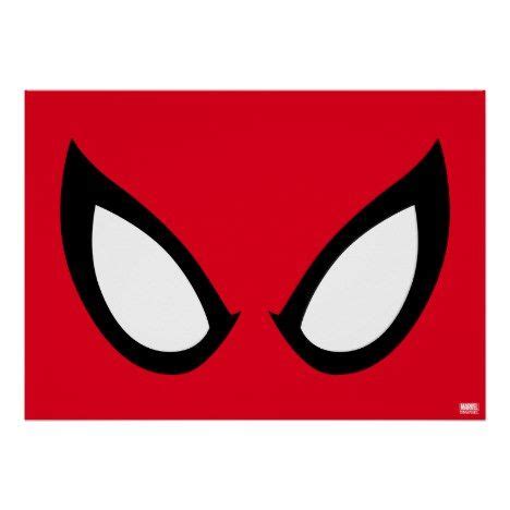 Spider-Man Eyes Poster | Zazzle.com in 2021 | Spiderman, Spiderman