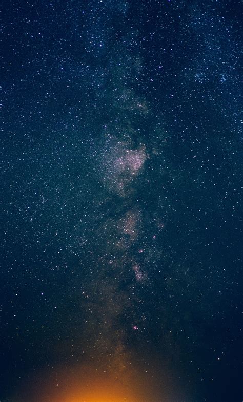Download 1280x2120 Wallpaper Night Sky Stars Milky Way 4k I Phone