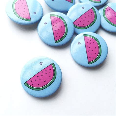 Super Cute Watermelon Pin Button Badge Wedding Favour Patches And Pins