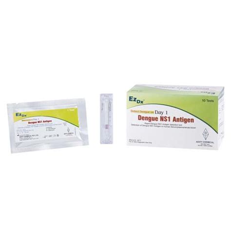 EzDxTM Dengue NS1 Antigen Detection Test Advy