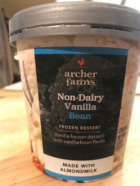 Archer Farms Non Dairy Vanilla Bean Frozen Dessert Review Abillion