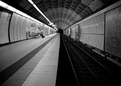 Free Images Light Black And White Street Tunnel Ebook Subway