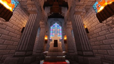 The Throne Room Of My Castle Rminecraft