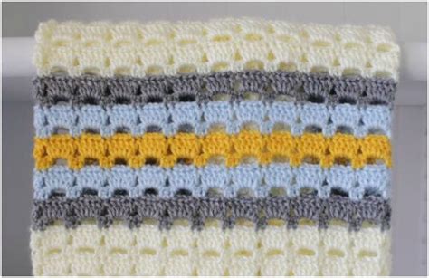 Boxed Block Baby Blanket Free Crochet Pattern Your Crochet