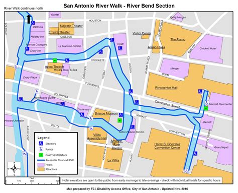 San Antonio Riverwalk Map Printable Printable World Holiday