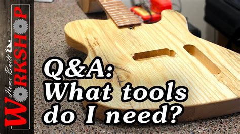 Qanda Woodworking Tools To Build A Guitar Youtube