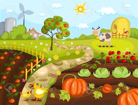 Vegetable Garden Drawing At Explore Collection Of
