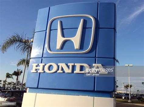 Honda Sign At The Entrance Of The Dealership In Santa Maria News