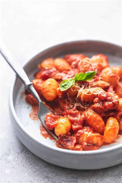 Gnocchi In Tomato Cream Sauce Creme De La Crumb