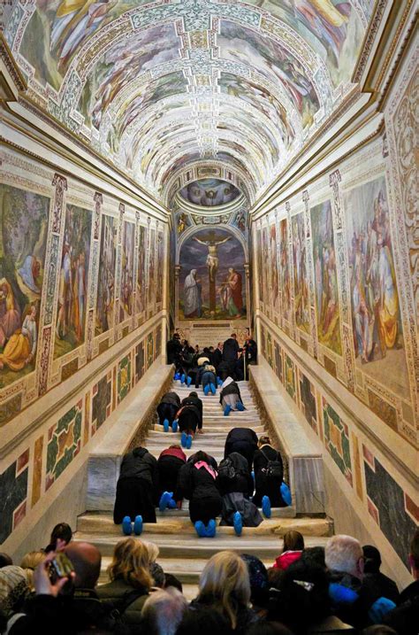 The Vatican Is Unveiling Its Holy Staircase For The First Time In 300