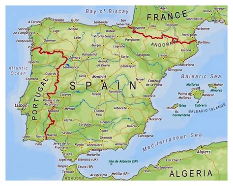 Spanien portugal plz karte 108 x 89cm westeuropa landkarten stepmap flughafen spanien portugal festland landkarte fur europa karte karten europa spanien portugal stockfotografie alamy Map of Spain | Spain | Europe | Mapsland | Maps of the World