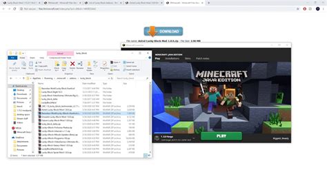 The lucky block can be made with four gold ingots and a dropper, and can obviously be found in your universe as well. How to install minecraft mods, + How to install lucky ...