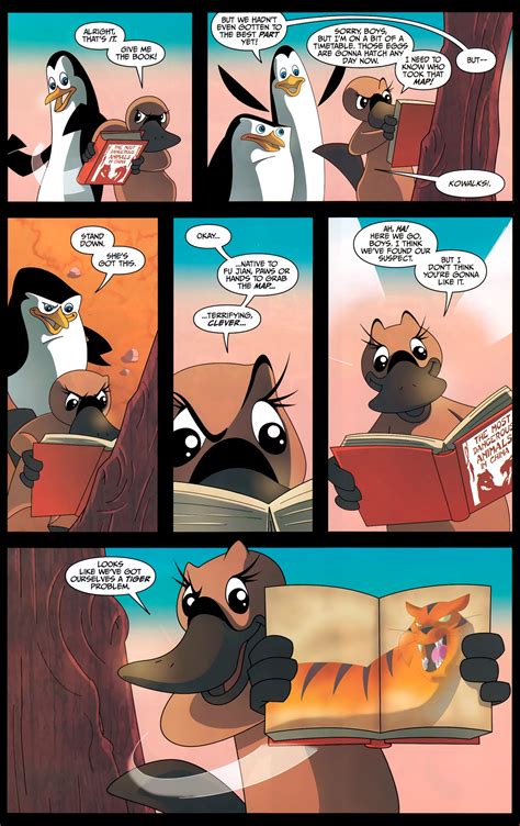 Read Online Penguins Of Madagascar Comic Issue 3