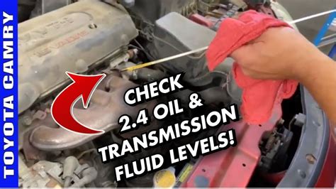 How To Check Transmission Fluid Camry