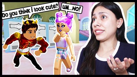 (girls only) boy version coming soon! BULLIED BY THE POPULAR PRINCESS FOR BEING UGLY! - Roblox ...