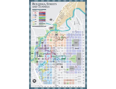 Map Of Downtown Houston Tunnels