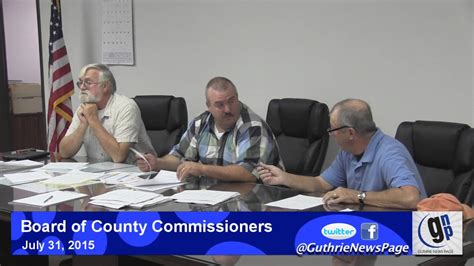 Logan County Board Of County Commissioners Meeting Youtube