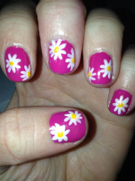 My Spring Daisy Nails Nails Daisy Nails Daisy Spring