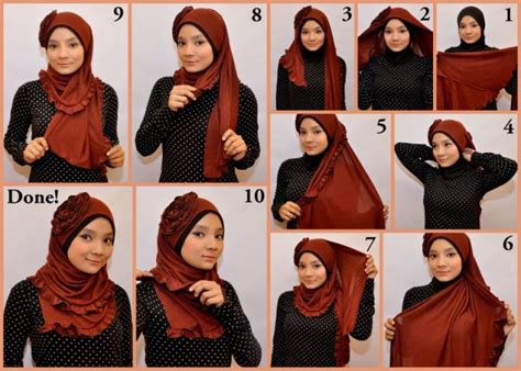 cara memakai jilbab modern yang cantik dan simple hijab tutorial my xxx hot girl