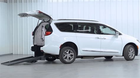 Wheelchair Accessible Chrysler Pacifica Auto Rear Entry Transfer