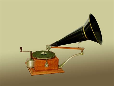1899 Berliner Top Wind. Rare, American Berliner Phonograph Nice ...