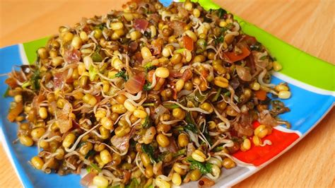 Sprouted Moong Recipe Tiffin Box Recipe Moong Sabzi Sprouted