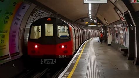 Northern Line 51597 Departure From Tooting Broadway Youtube