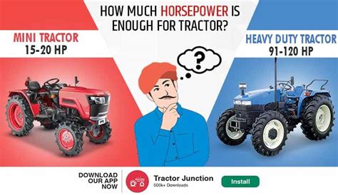 Tractor Horsepower Guide How Much Horsepower Is Enough For Tractor