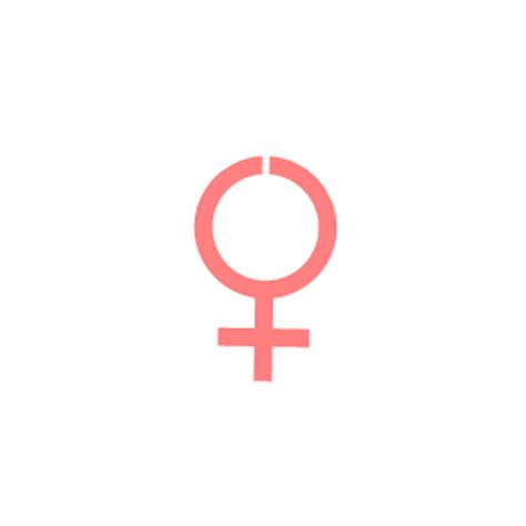 Female Symbol Cookie Stencil | Female symbol, Boy symbol ...
