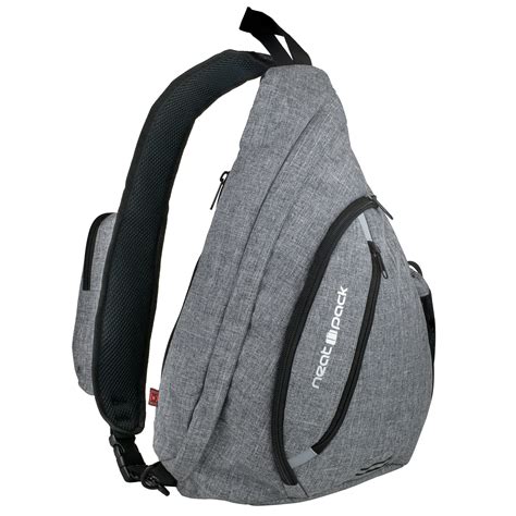 Versatile Canvas Sling Bag Backpack With Rfid Security