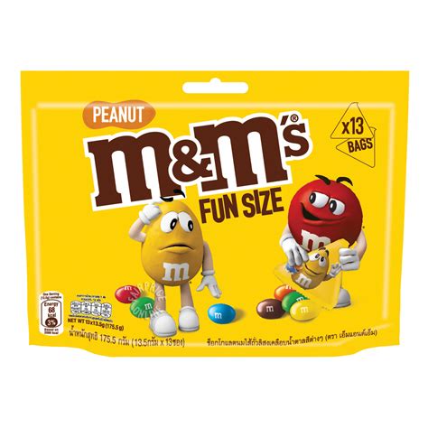 Mandms Peanut Chocolate Candy 38 Ounce Party Size Bag Yellow