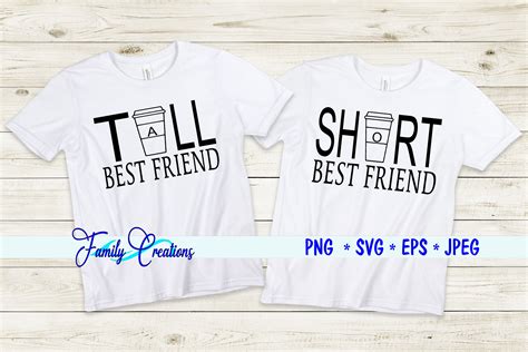 Tall Shirt Best Friend Svg Digitanza Best Friend Svg Friends