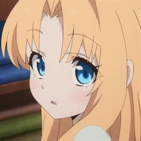 Aesthetic Blonde Anime Girl ~ Anime Girl