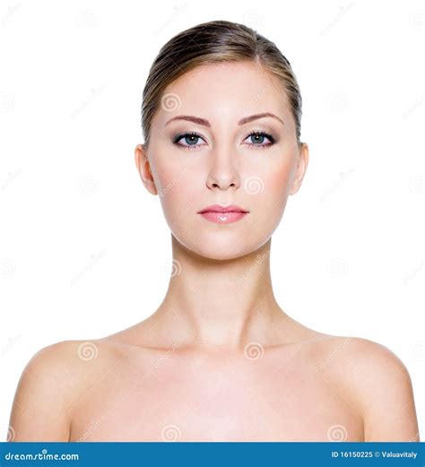 Face Of A Beautiful Woman Stock Image Image Of Skin 16150225
