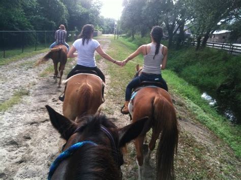 Sisterly Love On The Trail Picture Of Cypress Breeze Farm Trail