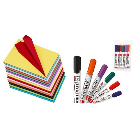 Ofixo 100 Pcs Color Sheets 10 Sheets Each Color Copy Printing Papers