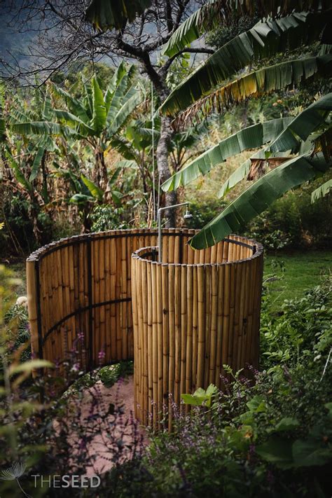 Bamboo Outdoor Shower Bamboo Outdoor Outdoor Shower Enclosure