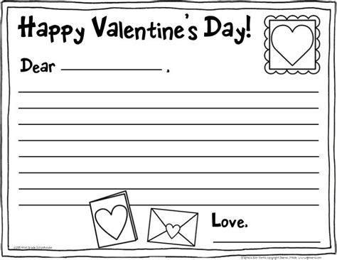 Valentine Letter Template