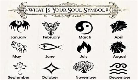What Is Your Soul Symbol According To Your Birth Month Spiritualify