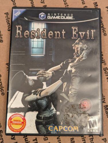Resident Evil Remake Gamecube 2002 Complete Cib With Manual