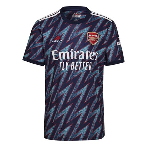 новата мъжка футболна фланелка Adidas Arsenal Third Shirt 2021 2022 на